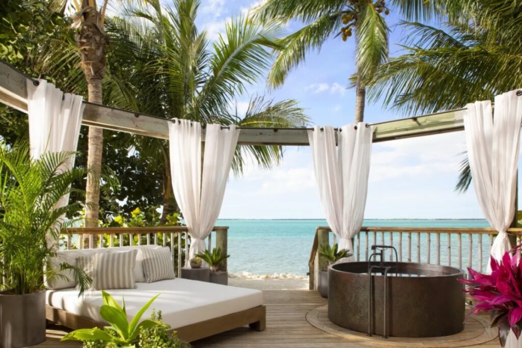 The resort’s commitment to sustainability and serenity makes it a standout in Florida’s luxury landscape. / Photo via Little Palm Island Resort & Spa