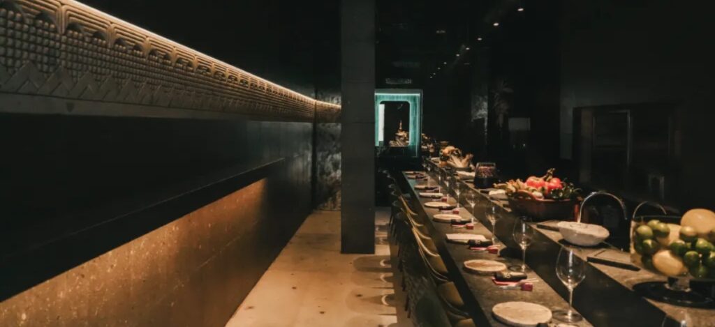 It’s a 14-seat omakase-style restaurant in Mexico City offering a 13-course taco tasting menu. / Photo via Instagram: @tacotastingroom