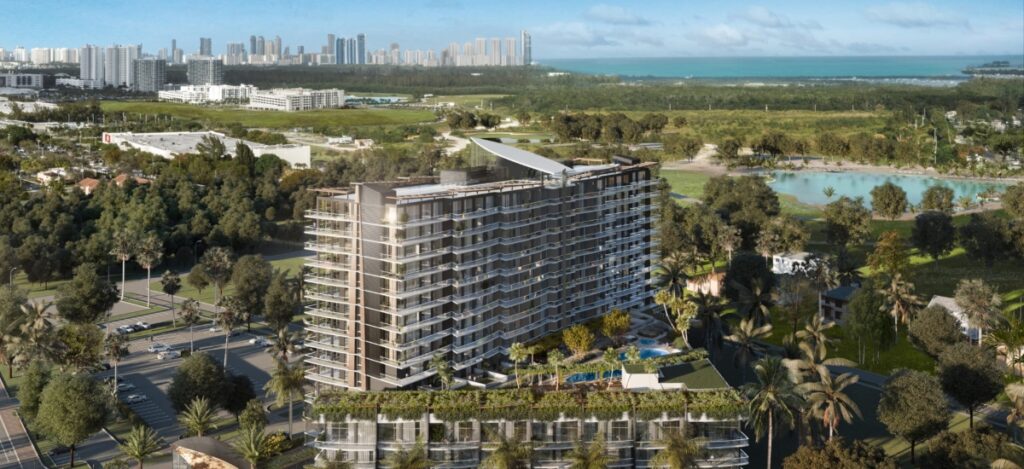 The development is currently under construction and is scheduled for delivery in 2026. / Photo via Nexo Residences