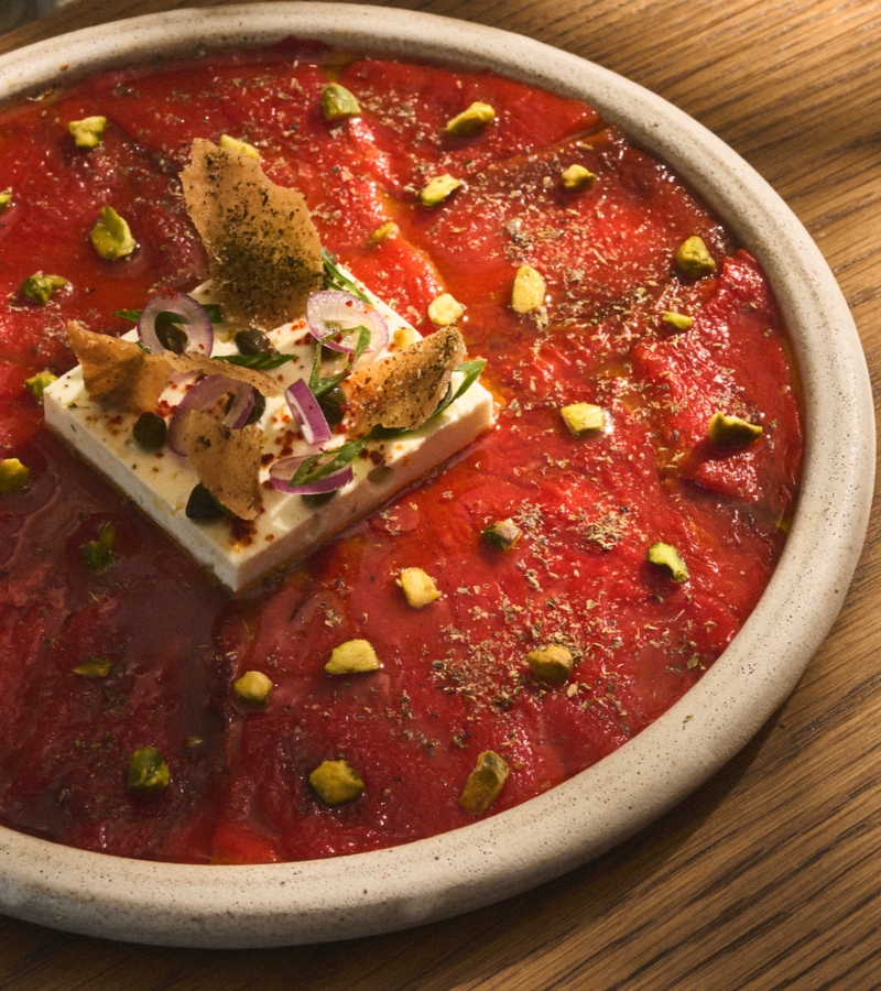 The menu draws from Mediterranean and Cycladic flavors, both traditional and modern. / Photo via AVA MediterrAegean