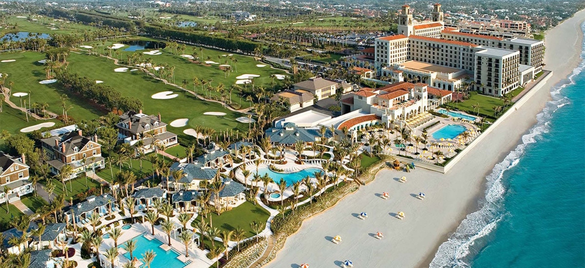 Palm Beach, Florida, has long been synonymous with exclusive luxury, gilded estates, and a privileged lifestyle defined by pristine shorelines and legendary resorts / Photo via Palm Beach County Sports Commission