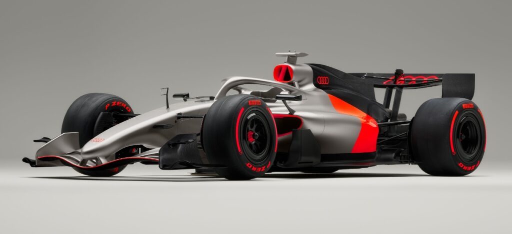 Far more than an engineering project, this entry into Formula 1 signals Audi’s determination to redefine performance, design, and technological excellence at the highest level of racing / Photo Audi