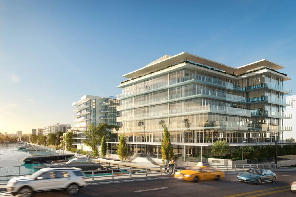 These features position One Kane as more than an office—it is a lifestyle destination that integrates hospitality, design, and business / Photo via One Kane