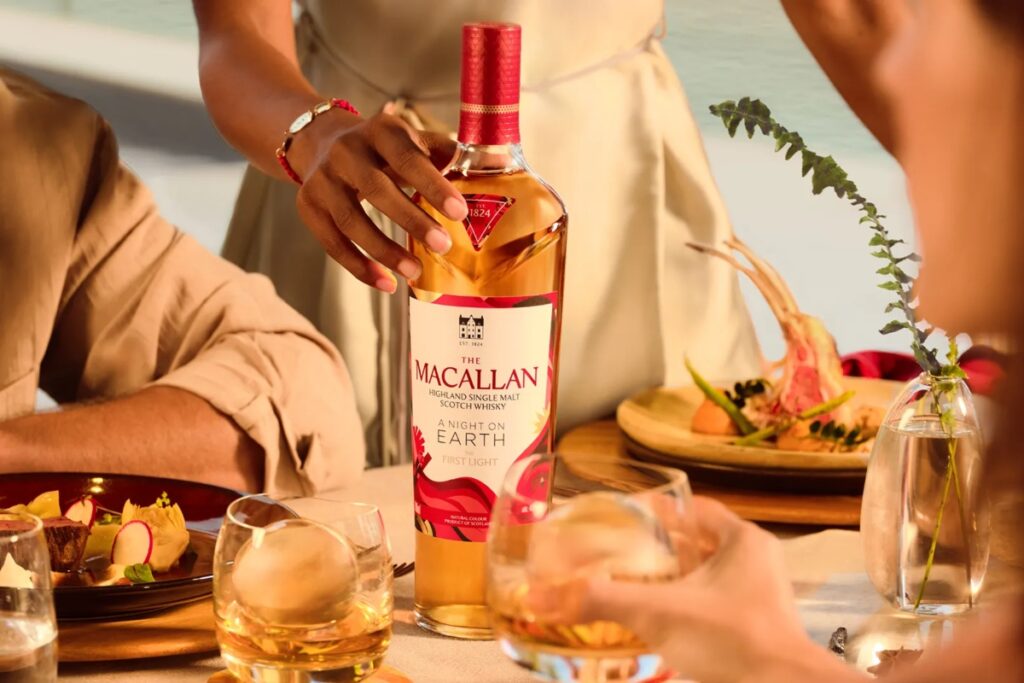 This chapter, titled The First Light, honors the earliest sunrise on the planet. / Photo The Macallan