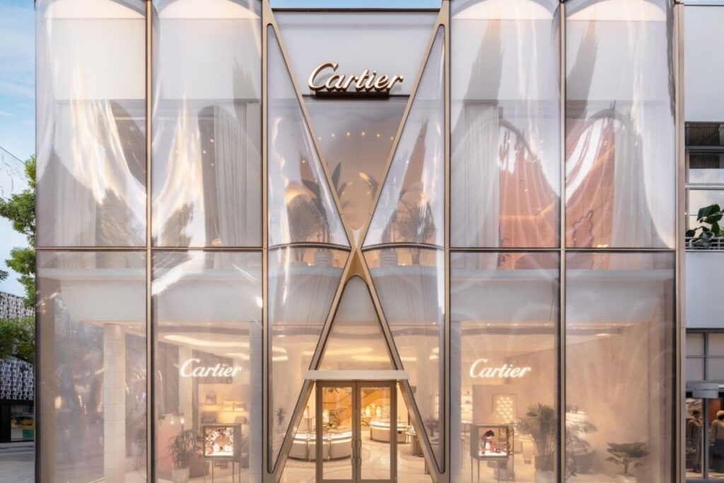 Cartier reveals a striking transformation with its redesigned flagship in the Miami Design District. / Photo Cartier