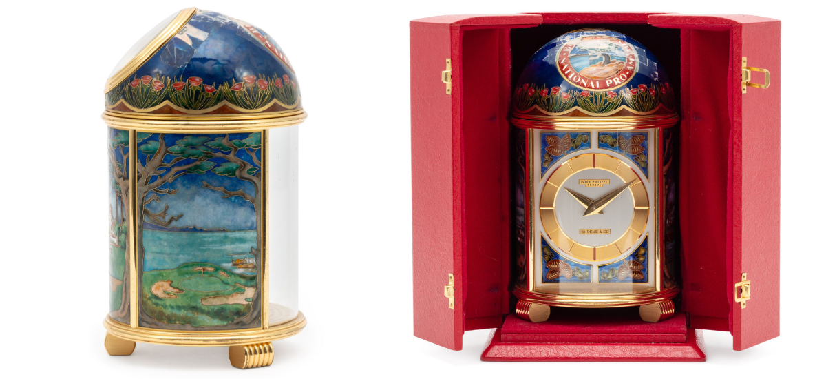 Patek Philippe Solar Dome Clock Bing Crosby