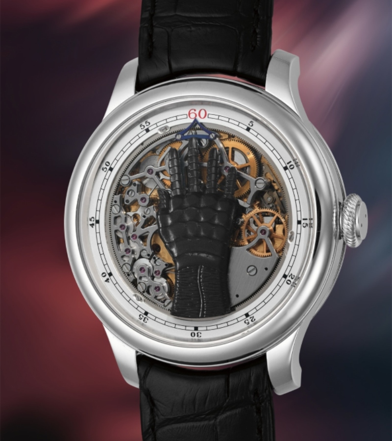 The F.P.Journe FFC Prototype from Francis Ford Coppola’s collection, sold for $10.8 million. / Photo via Phillips