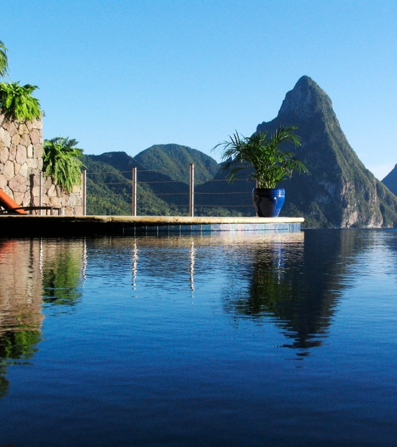 Jade Mountain, St. Lucia / Photo via Jade Mountain