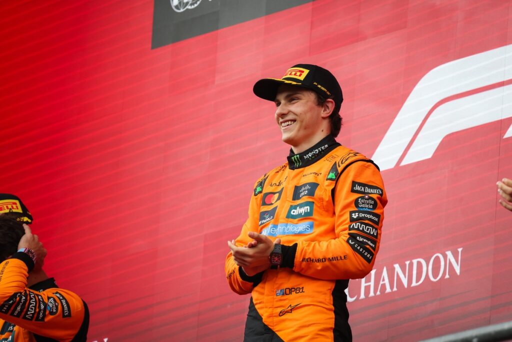 The F1 season reaches its climax in Abu Dhabi, where three drivers—Lando Norris, Max Verstappen, and Oscar Piastri / Photo via F1