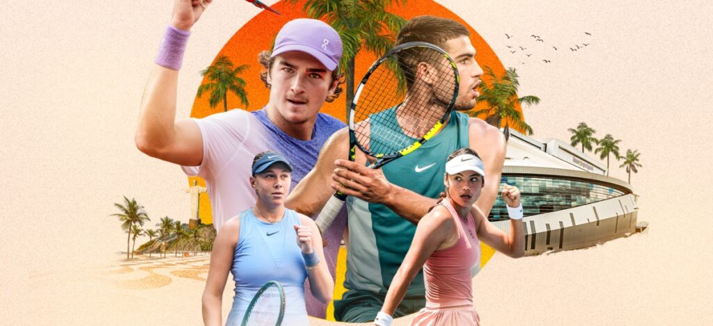 Miami’s loanDepot Park will make history as the first Major League Baseball stadium to host a professional tennis event—the Miami Invitational (Monday, December 8). / Photo Miami Invitational