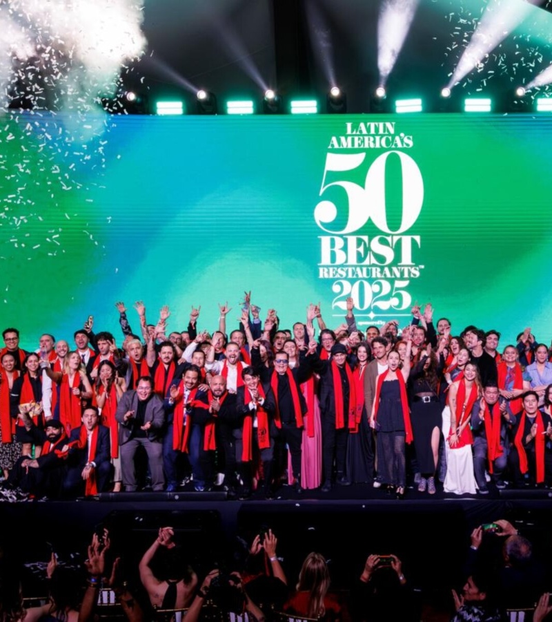 Behind every announcement, the region displayed fearless ambition and a desire to redefine excellence / Photo 50 best restaurant