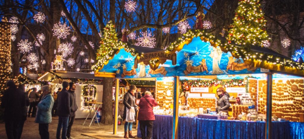 Centuries of tradition blend with modern artistry, giving life to atmospheric Christmas markets that feel lifted from beloved storybooks. / Photo Basel Christmas Market
