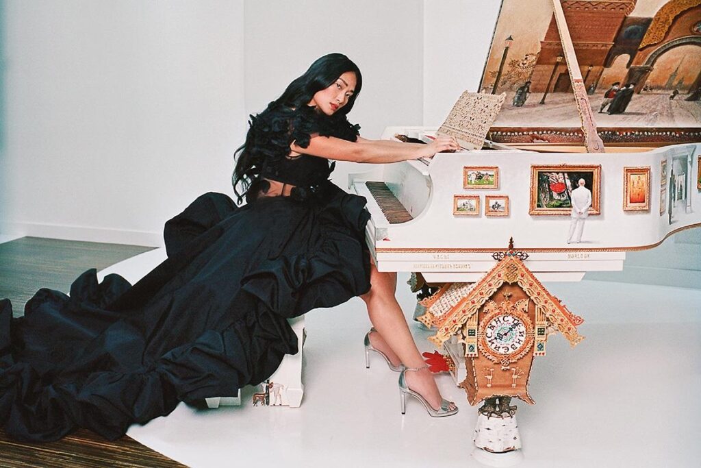 The Aspen Music Festival and School collaborates with the Wheeler Opera House to present pianist and composer Chloe Flower on December 23rd. / Photo Chloe Flower