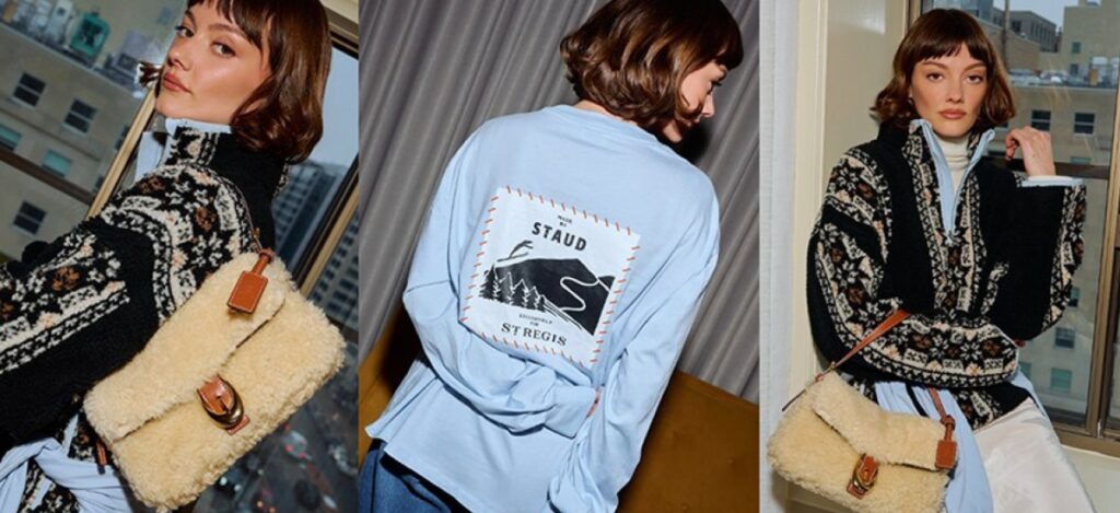 Designed to reflect the elegance, movement, and ritual of mountain living,St. Regis Aspen x STAUD expands their partnership into colder climates, embracing texture, warmth, and versatility while maintaining a distinctly modern aesthetic. / Photo STAUD