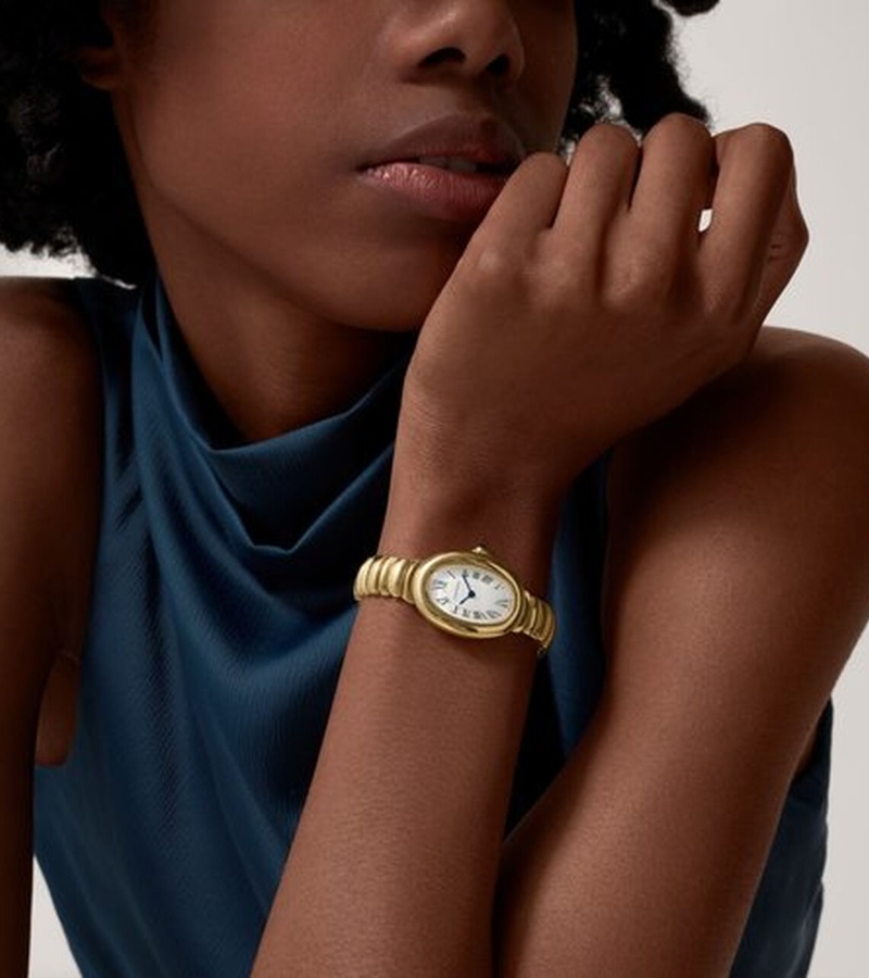 More than a timepiece, Baignoire exists at the intersection of watchmaking and jewelry. / Photo Cartier