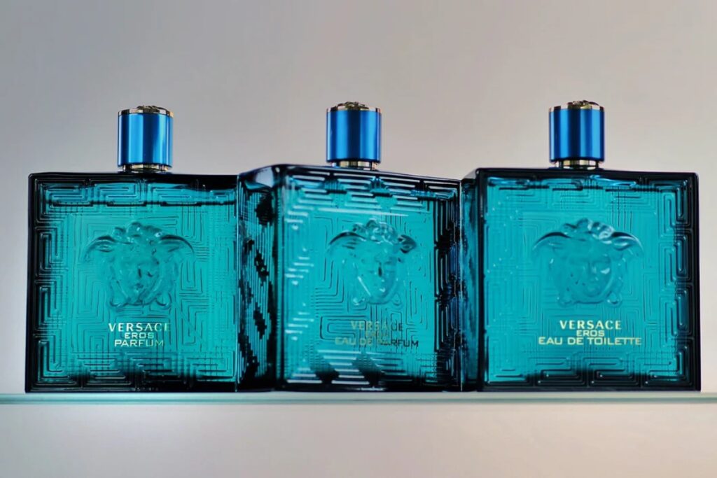 Versace fragrances express confidence through bold composition. / Photo Versace