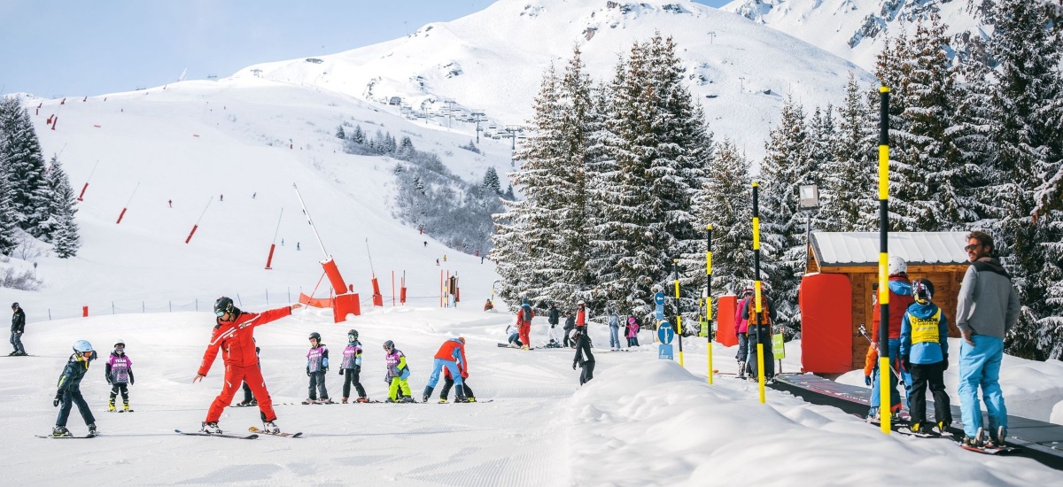 The legendary resort, Courchevel, forms part of the vast Three Valleys ski area, in France. / Photo Courchevel Resort