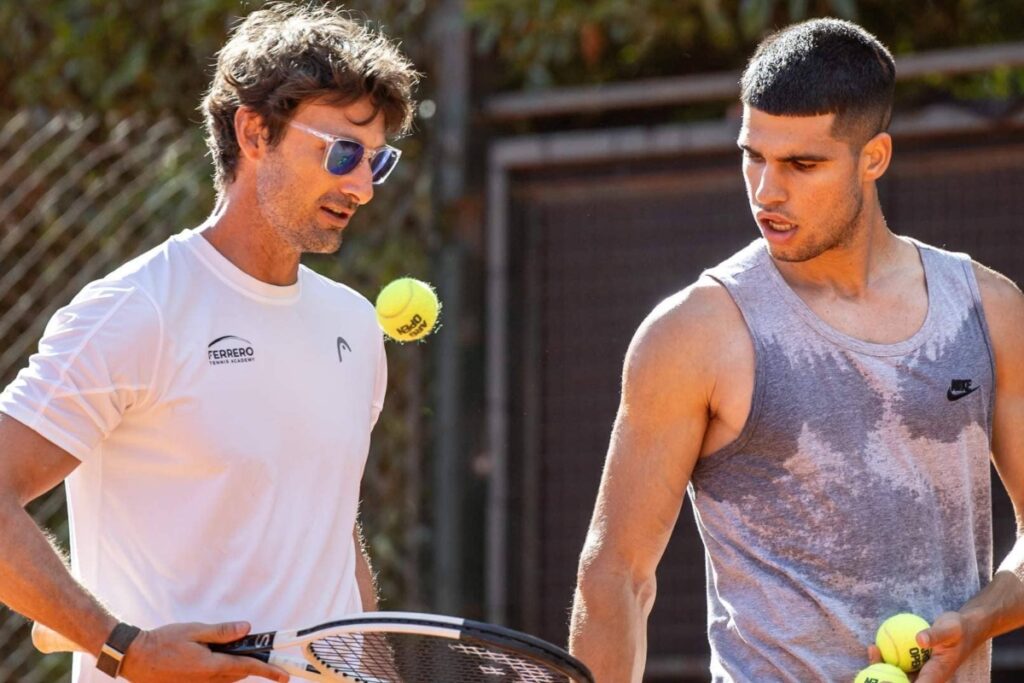 The partnership began quietly in 2018. Alcaraz was only 15 years old then. Ferrero welcomed him into his Villena academy with a long-term vision / Photo ATP Tour