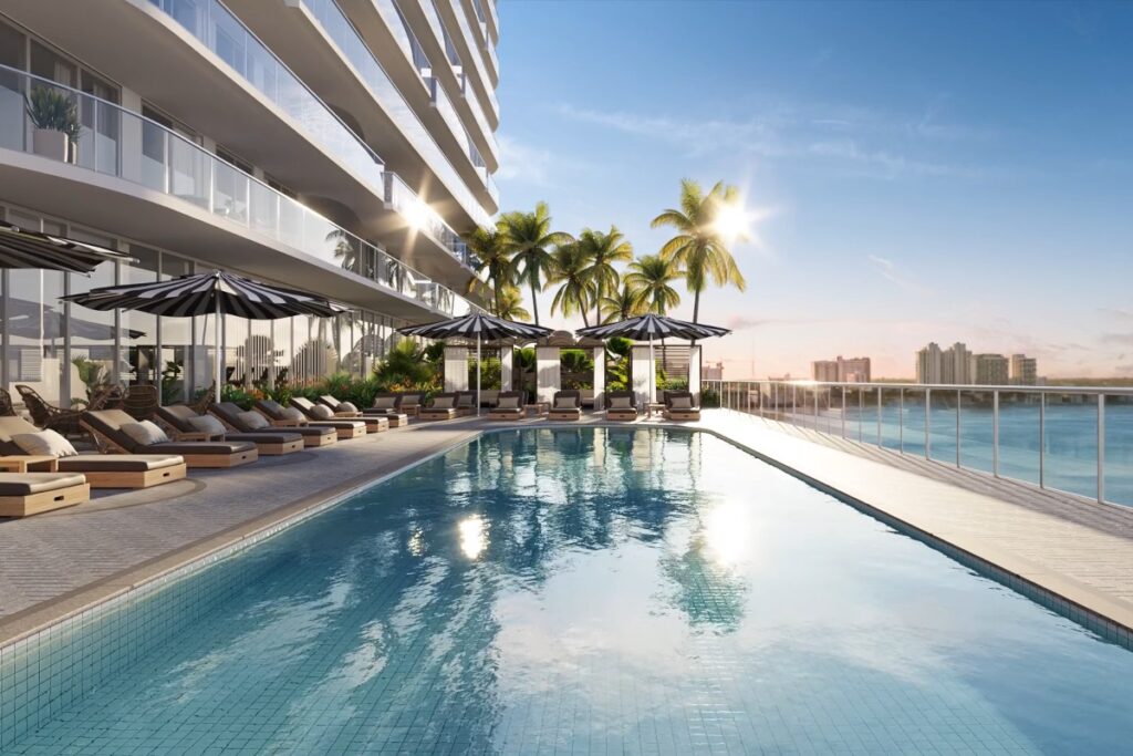 Continuum’s prime location in North Bay Village places residents within minutes of Miami’s most coveted destinations / Photo Continuum Club & Residences