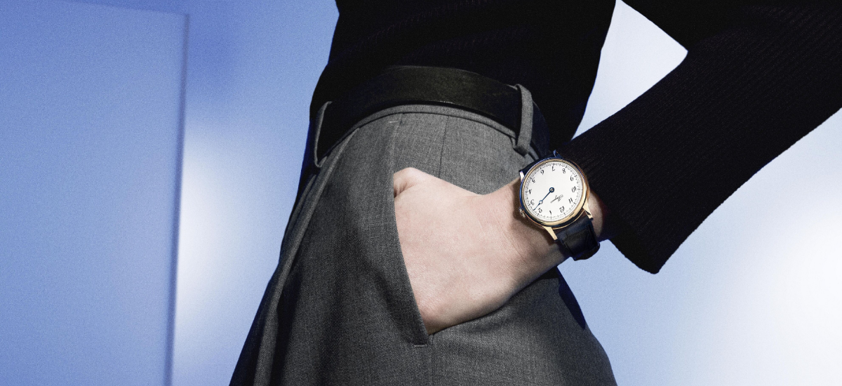The most striking feature of the Breguet Classique Souscription 2025 is its single-hand mechanism / Photo Breguet
