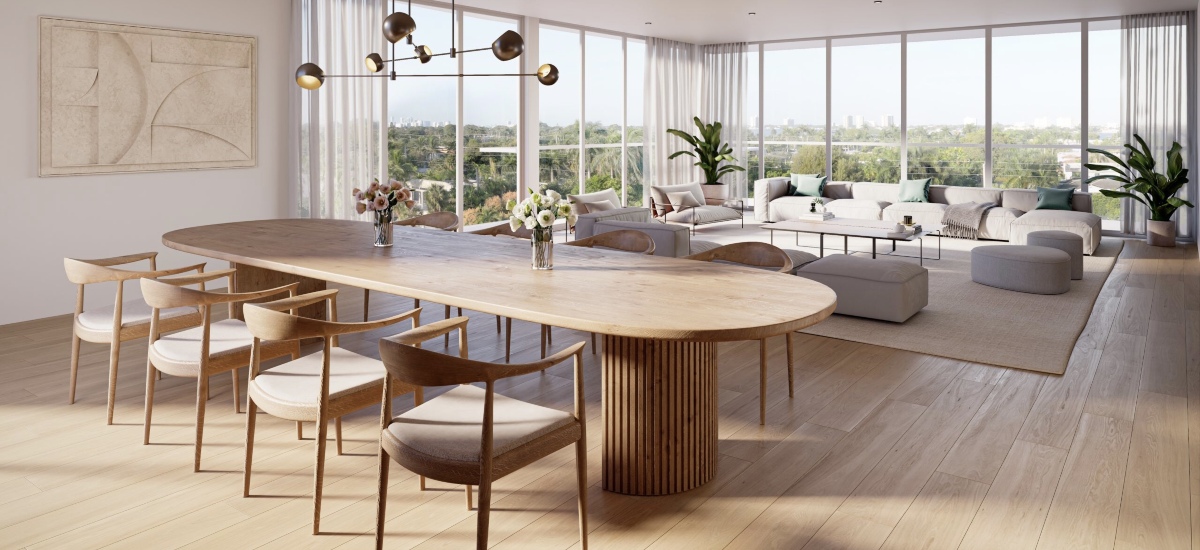 Set along calm waterways, 9900 West introduces an intimate vision of modern coastal elegance / Photo 9900 West