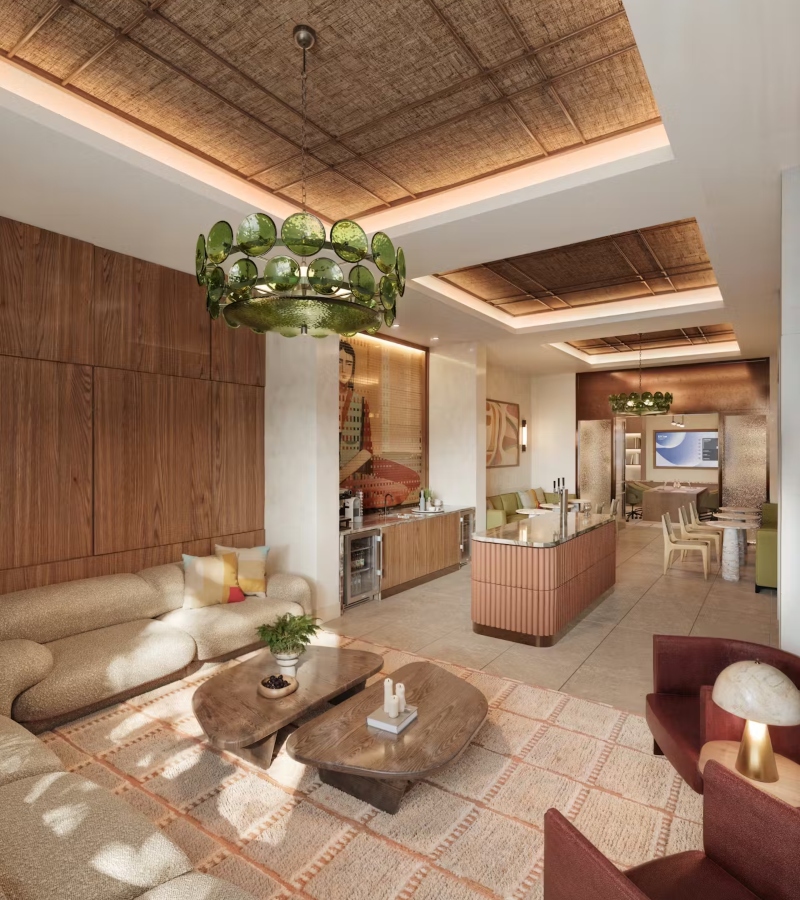 The structure communicates strength without rigidity, inviting interpretation rather than dictating it / Photo The Cloud One Residences Wynwood