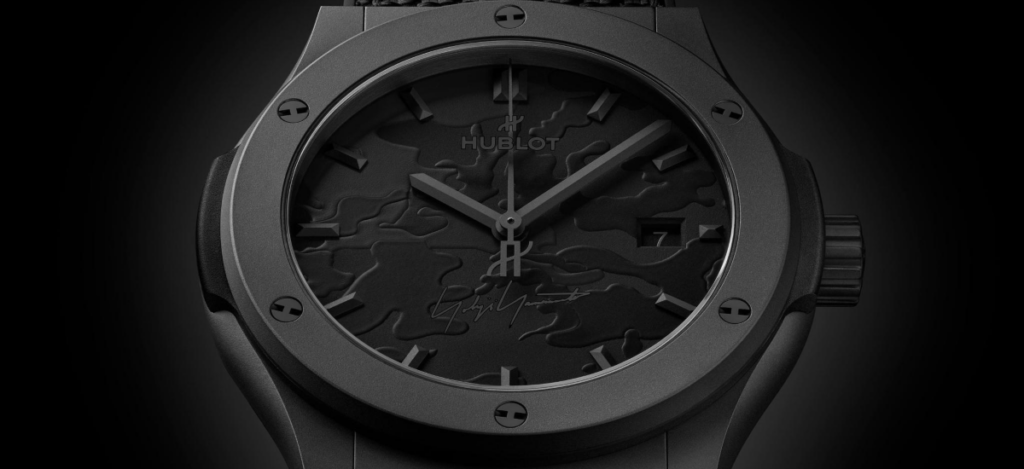 The newest chapter emerges through Hublot x Yohji Yamamoto, a collaboration rooted in darkness / Photo Hublot