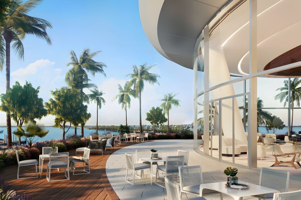 Located in South Brickell, UNA Residences Brickell occupies a highly coveted waterfront site / Photo UNA Residences