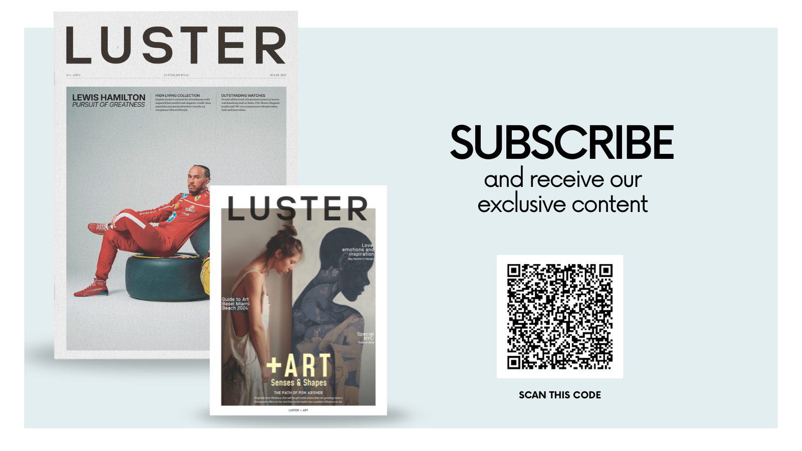 Subscribe-luster